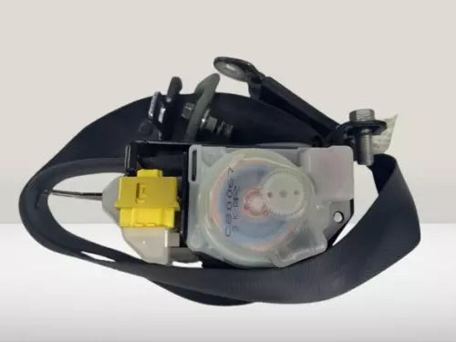2002-2006 Honda CRV CR-V Front RIght Passenge Seat Belt Retractor Assembly Black used OEM seat belt assembly