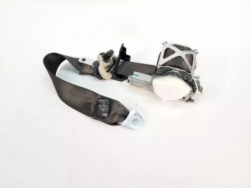 2012-2014 Ford Edge Lincoln Front Passenger Seat Belt Retractor Assembly Black used OEM seat belt assembly
