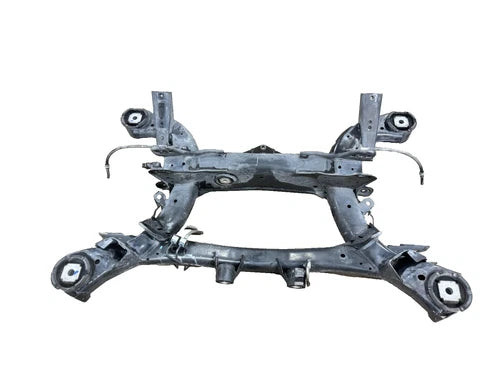 2017 BMW X5 F15 REAR SUSPENSION SUBFRAME CROSSMEMBER CRADLE 33316863815 OEM used OEM rear subframe and crossmember