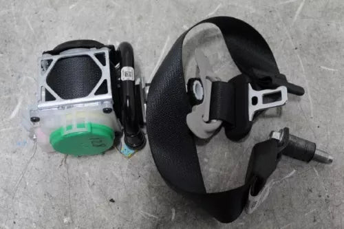 2013-2017 Nissan Altima Front Left Driver Seat Belt Retractor Black Sedan Oem used OEM seat belt assembly