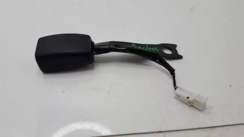 2015-2017 Toyota Camry Front Right Passenger Seat Belt Buckle Black OEM used OEM seat belt assembly
