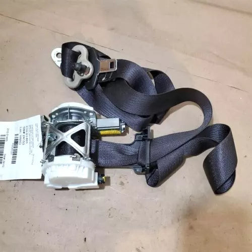 2013-2014 Ford Edge Lincoln Front Left Driver Seat Belt Retractor Assembly Black used OEM seat belt assembly