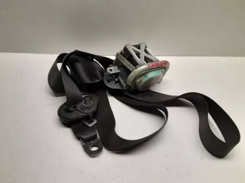 2011-2016 Chevy HHR Front Left Driver Seat Belt Retractor Asembly Black OEM used OEM seat belt assembly