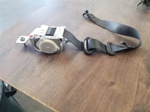 2009-2014 Ford F-150 Front Left Driver Crew Cab Seat Belt Retractor Black OEM used OEM seat belt assembly