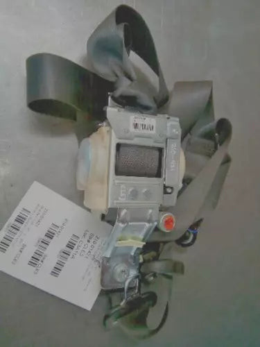 2009-2014 Ford F-150 Front Passenger Seat Belt Retractor Gray Super Cab Assy OEM used OEM seat belt assembly