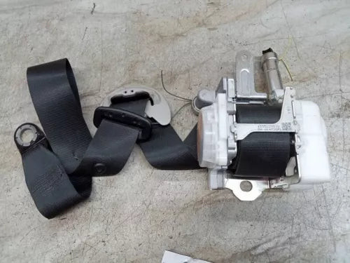 2013-2018 Toyota Rav4 Front Right Passenger Seat Belt Retractor Assy Black OEM used OEM seat belt assembly