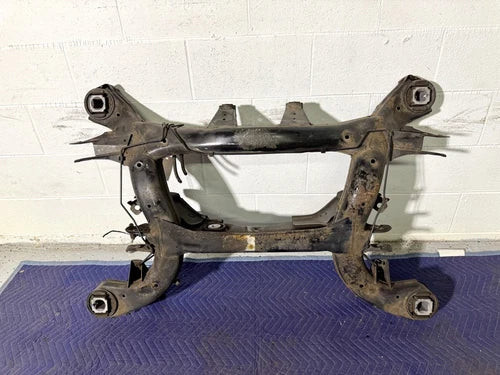 10-14 BMW E70 X5 E71 X6 M REAR SUSPENSION CROSSMEMBER SUBFRAME SUB K FRAME OEM used OEM rear subframe and crossmember