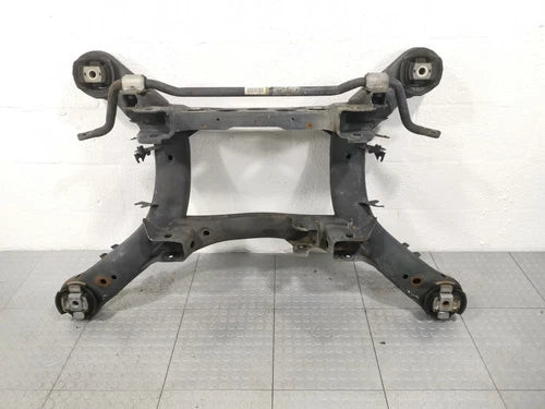 2013-2016 MERCEDES GL X166 Rear Cradle Subframe Crossmember OEM used OEM rear subframe and crossmember