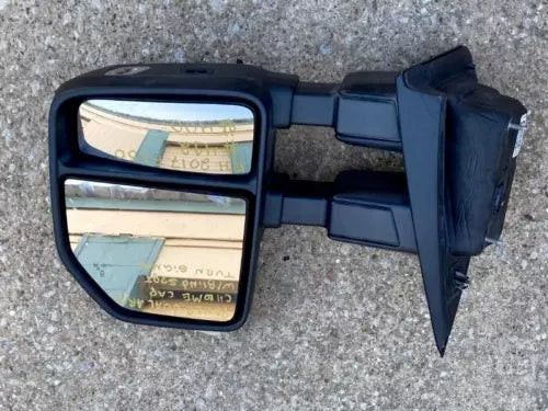 2015-2018 Ford F150 Power Telescopic Passenger Side View Mirror Chrome Cap OEM used OEM door mirror