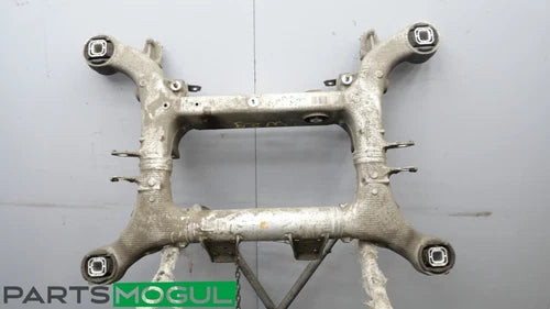 2011-2016 BMW 535I XDRIVE F10 REAR SUSPENSION SUBFRAME CROSSMEMBER CRADLE OEM used OEM rear subframe and crossmember