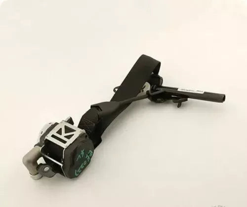 2015-2019 Ford Edge Front Left Driver Seat Belt Retractor Assembly Black Color used OEM seat belt assembly