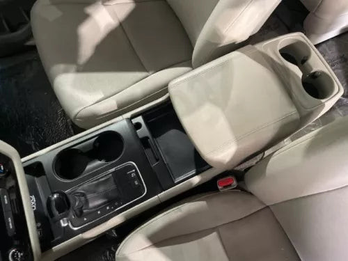 2015-2018 Kia Sedona Front Floor Center Console Assembly Gray OEM used OEM center console