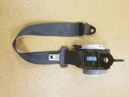 2014-2018 Mazda 3 Front Left Driver Seat Belt Retractor Black USED used OEM seat belt assembly