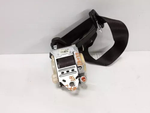 2010-2014 Ford Mustang Coupe Front Driver Seat Belt Retractor Assembly Black OEM used OEM seat belt assembly
