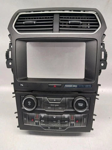 2016-2017 Ford Explorer AC Heater Climate Temperature Control Radio Panel OEM used OEM A/C climate control module