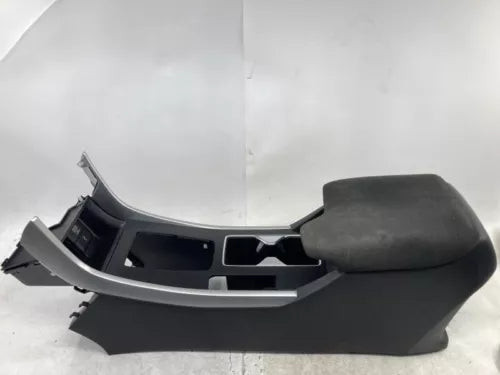 2013-2015 Honda Accord Front Floor Center Console Assembly Cloth ArmRest Black used OEM center console
