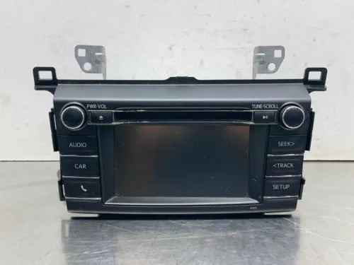 2016 2017 2018 Toyota Rav4 Radio Receiver Display Screen Face ID 100573 OEM used OEM infotainment display