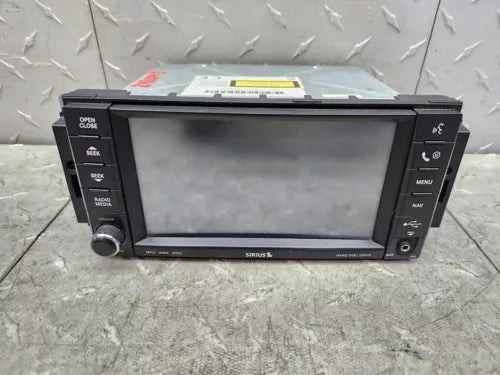 2008-2010 Chrysler 300 Aspen AM-FM-DVD Radio Display Receiver w/Satellite ID RER used OEM infotainment display
