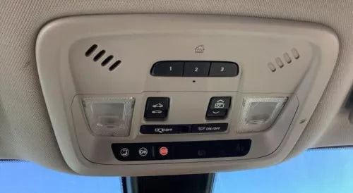 2016-2023 Chevy Malibu Front Overhead Roof Console with Sunroof Gray OEM used OEM center console
