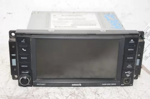 2012 Dodge Ram 1500 Wrangler Radio AM/FM CD DVD Receiver W/ Navigation ID RHB used OEM radio receiver