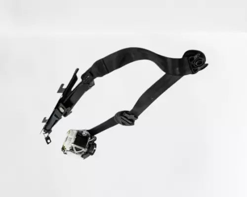 2015-2018 Audi A3 Sedan Front Left Driver Seat Belt Retractor BLACK OEM used OEM seat belt assembly