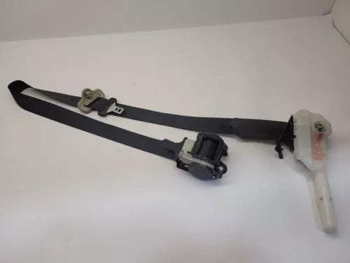 2008-2015 Nissan Rogue Front Right Passenger Seat Belt Retractor Assembly Black used OEM seat belt assembly