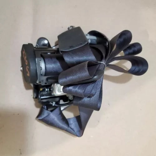 2009-2015 Honda Pilot Front Right Passenger Seat Belt Retractor Black OEM used OEM seat belt assembly