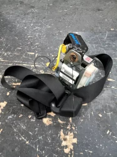 2011-2017 Jeep Wrangler 2 Dr Front Passenger Seat Belt Retractor Assembly Black used OEM seat belt assembly