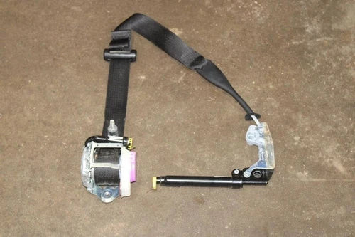 2015-2017 Ford Mustang Front Driver Seat Belt Retractor Coupe Black OEM used OEM seat belt assembly