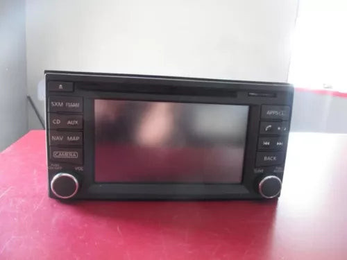 2016 - 2018 Nissan Versa Radio AM-FM CD Player Receiver W/ Navigation Sedan OEM used OEM radio receiver