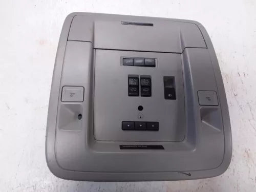 2014-2019 Chevy Silverado Sierra 1500 Overhead Roof Console withSunroof Gray OEM used OEM center console