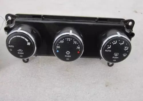 08-14 Dodge Avenger Chrysler 200 AC Climate Heater Temp Control AT Farenheit OEM used OEM auto part