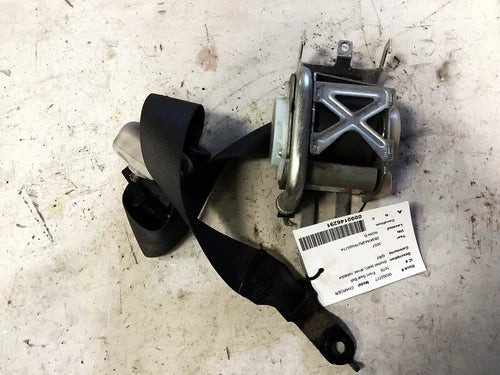 2006-2007 Dodge Charger Front LH Driver Seat Belt Retractor Assembly Black OEM used OEM seat belt assembly