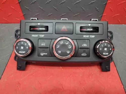 2009-2012 Kia Sedona Manual Dash Mounted 3 Knobs AC Heater Temp Climate Control used OEM A/C climate control module