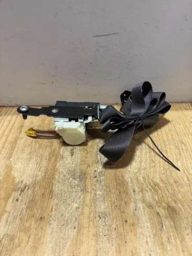 2006-2008 Chevy Impala Front Left Driver Seat Belt Retractor Assembly Black OEM used OEM seat belt assembly