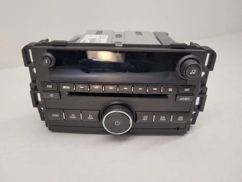 2009-2012 Buick Enclave Single Disc CD MP3 Radio Receiver (For; Chevy Traverse) used OEM radio receiver