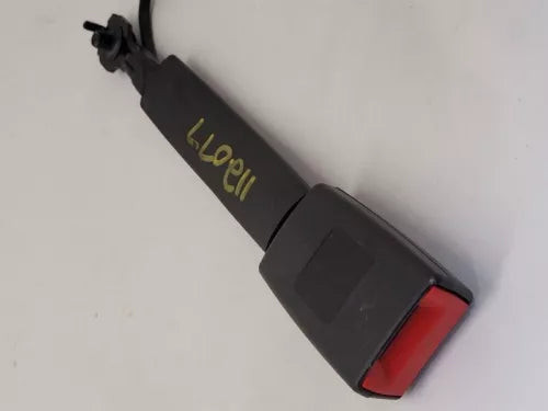 2013-2016 Ford Fusion Front Left Driver Seat Belt Buckle Assembly Black SE S OEM used OEM seat belt assembly