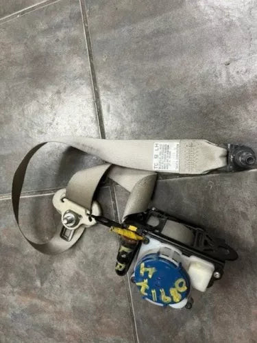2012-2014 Subaru Impreza Front Lh Driver Seat Belt Retractor Assembly Tan Oem used OEM seat belt assembly