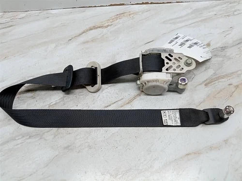 2014-2018 Subaru Forester Left Driver Seat Belt Retractor Assembly Black OEM used OEM seat belt assembly