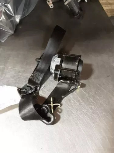 2013-2018 Ford C-Max Left Driver Front Seat Belt Retractor Assembly Black used OEM seat belt assembly
