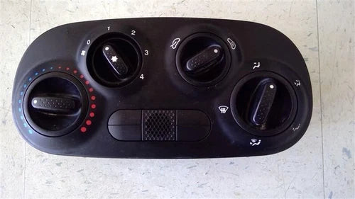 2012-2017 FIAT 500 A/C Heater Climate Control 2dr Manual Blk Face Plate OEM used OEM A/C climate control module