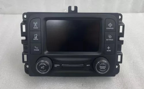 2013-16 Dodge Ram 1500 Multi Media Radio Reciever Bluetooth w/satellite 5.0' OEM used OEM radio receiver