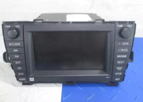 2010-2011 Toyota Prius Radio AM FM Display Screen W/Navigation Satellite OEM used OEM infotainment display