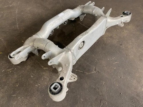 2008 BMW 535XI REAR SUSPENSION CROSSMEMBER K-FRAME SUBFRAME CRADLE OEM+ used OEM rear subframe and crossmember