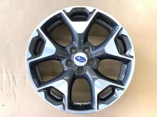 2018-2021 Subaru XV Crosstrek Wheel Rim 17x7 Alloy W/Machined Face OEM used OEM wheel