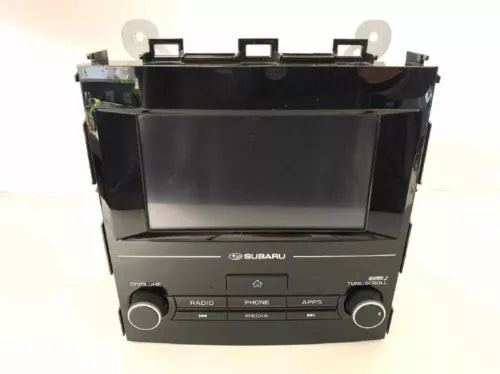 2017-2018 Subaru Impreza Radio Receiver US Market W/O Navigation ID 86201FL6 OEM used OEM radio receiver