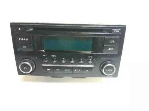 2015-2018 Nissan Versa Radio Receiver AM FM CD W/O Navigation OEM used OEM radio receiver