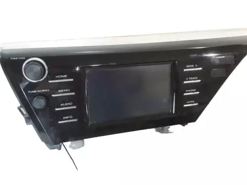 2018-2019 Toyota Camry Display Screen Radio W/Navigation ID 86140-0644 OEM used OEM infotainment display