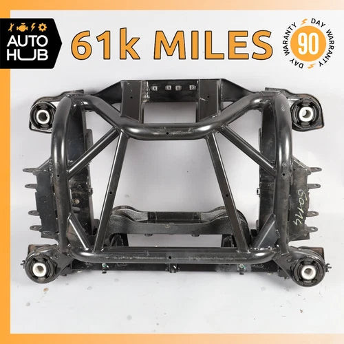2008-2019 Maserati GranTurismo M145 Used OEM Rear Subframe Crossmember 87215E used OEM rear subframe and crossmember