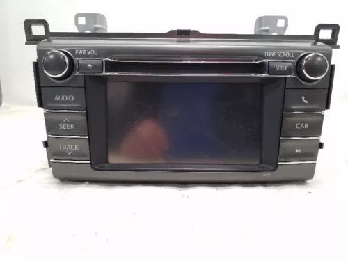 2013-2014 Toyota RAV4 Radio Receiver AM FM CD Player Display Screen OEM used OEM infotainment display